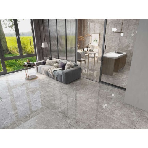 Pulido Platinum porcelain tile, 60×60 cm, polished