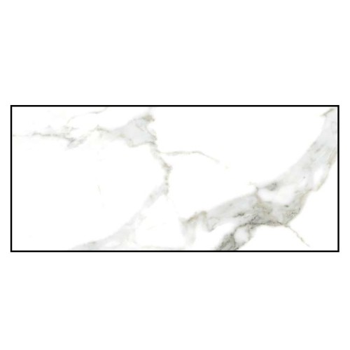 Crown Statuario porcelain tile, 60×120 cm, polished