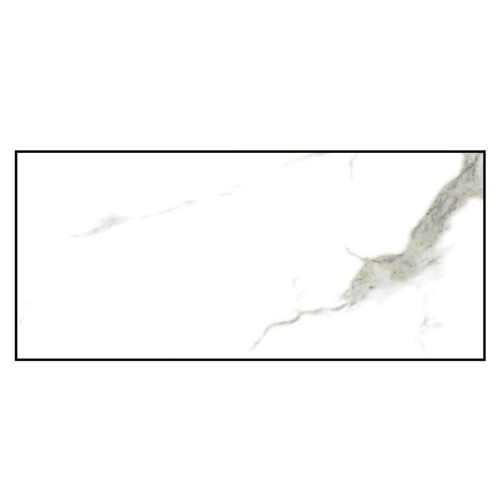Crown Statuario porcelain tile, 60×120 cm, polished