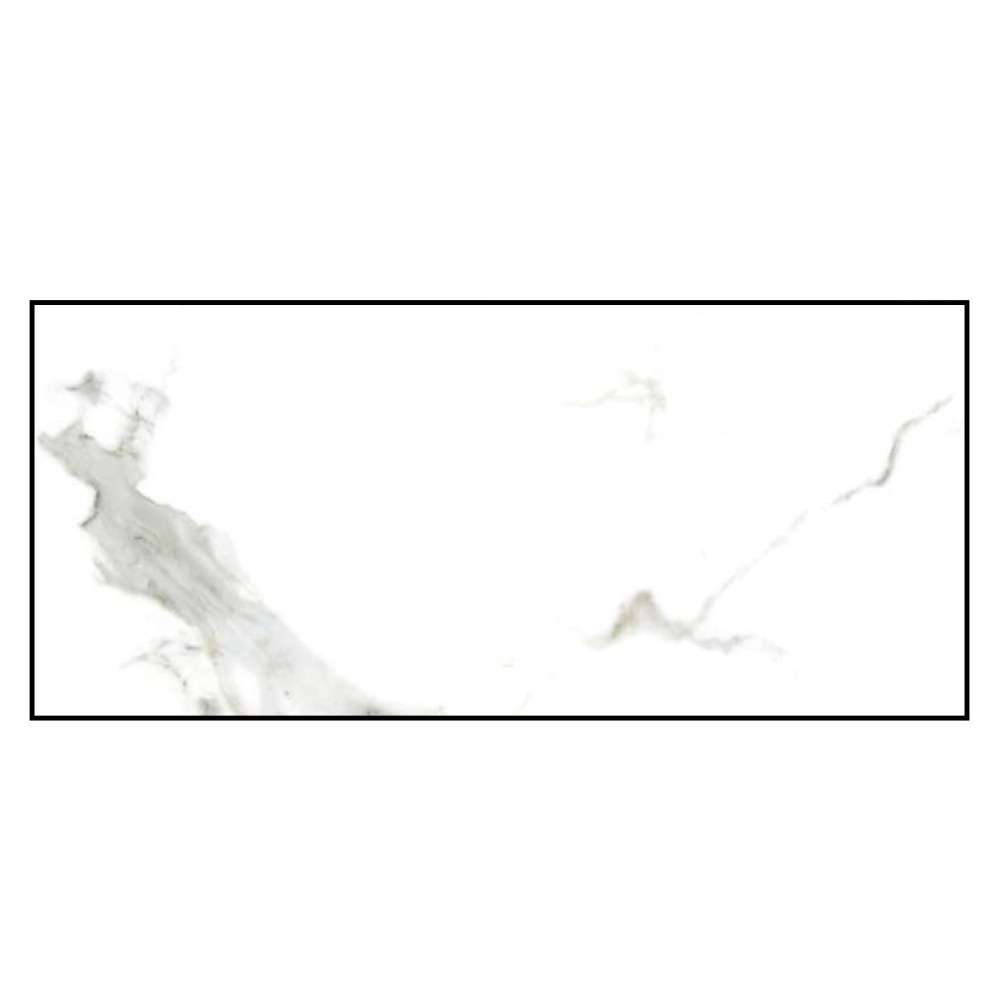 Crown Statuario porcelain tile, 60×120 cm, polished