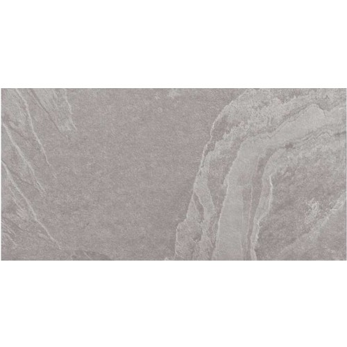 Hard Rock Grey Matt porcelain tile, 60×120 cm, matte