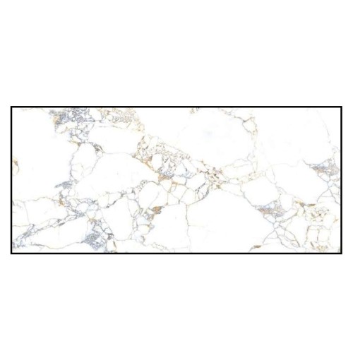 MG Iceland White porcelain tile, 60×120 cm, polished