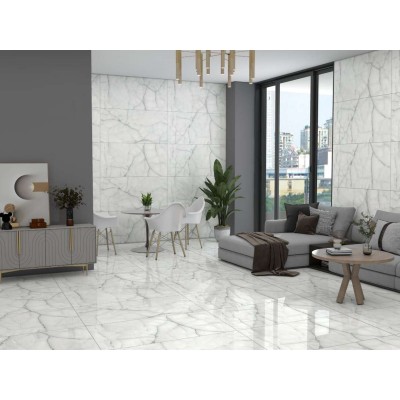 Thunder Onyx Silver porcelain tile, 60×120 cm, polished