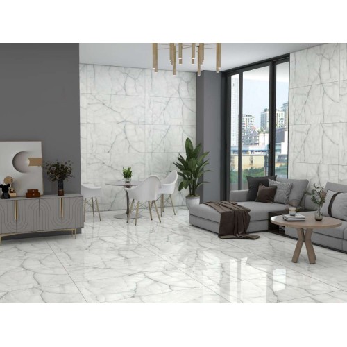 Thunder Onyx Silver porcelain tile, 60×120 cm, polished