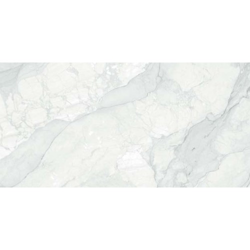 Rooster White porcelain tile, 60×120 cm, polished