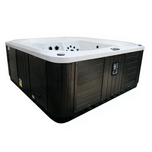 Sanitro SPA Infinity hot tub, 5 seats, 240x240x100 cm, white and grey