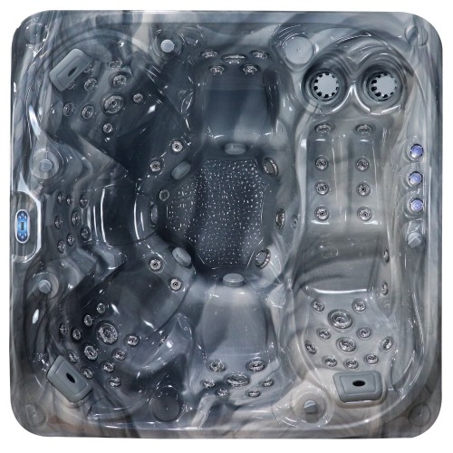 Sanitro SPA Venus hot tub, 6 seats, 230x230x99.5 cm, white and grey