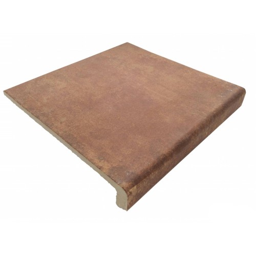 Keros Ares Cotto Anti Slip porcelain step tile, 33×33 cm, matte