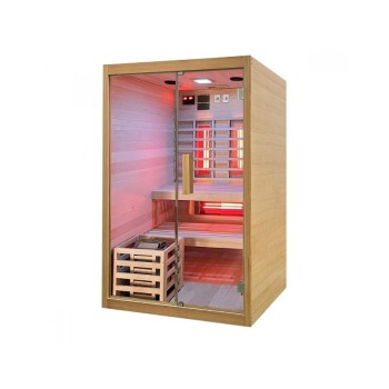 Infrared steam bath