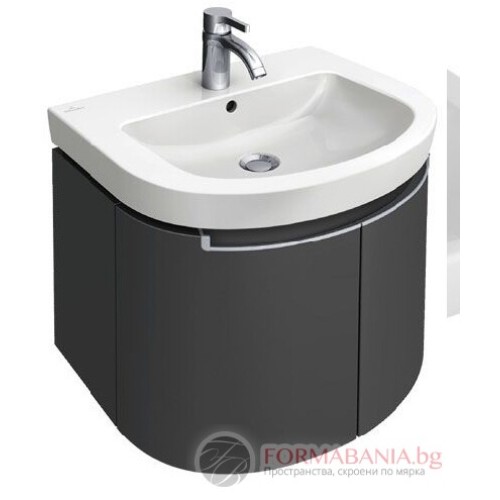 Шкаф за баня Villeroy & Boch Subway 2.0, 2 врати, 64×48×59 см, бяло дърво