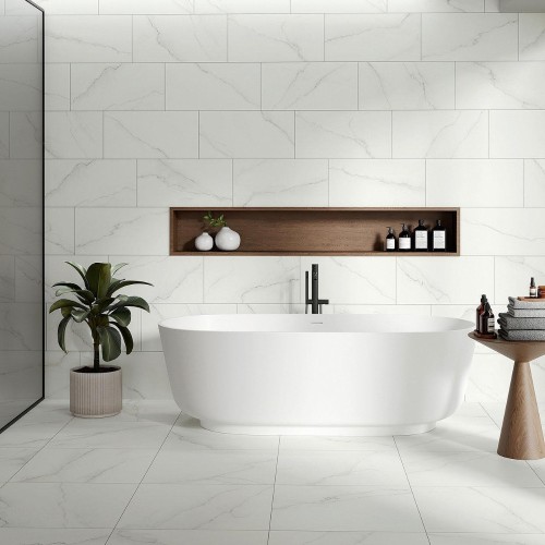 Alaplana Lincon Porcelain Tile Collection, marble effect