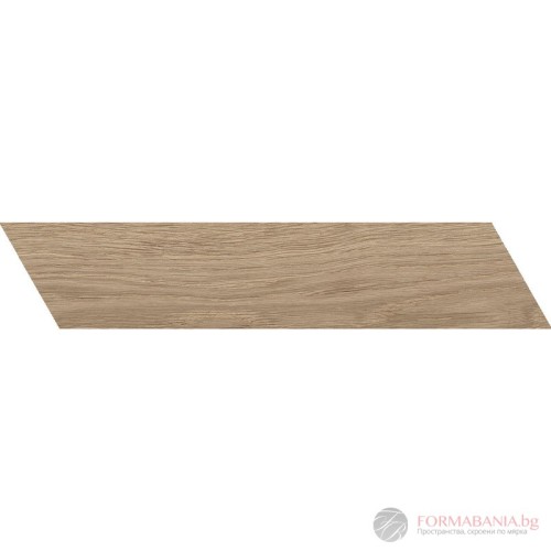 Гранитогрес Ape Ceramica Chevron Kinwood Walnut, 8,5×44 см, мат