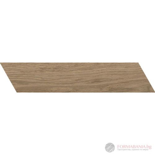 Гранитогрес Ape Ceramica Chevron Kinwood Cedar, 8,5×44 см, мат