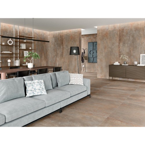 Azulejos Benadresa Rhodium Колекция гранитогресни плочки с метален ефект