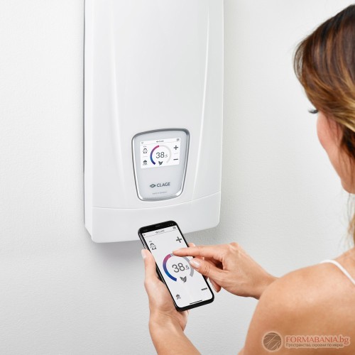 Clage DSX Touch three phase instantaneous water heater