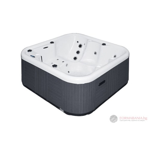 Mallorca Superior garden jacuzzi, for 6 persons, 200×200×84 cm