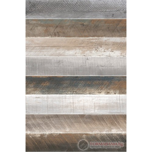 Fanal Art Wood Mix Slim porcelain tile, 22x120 cm, matte