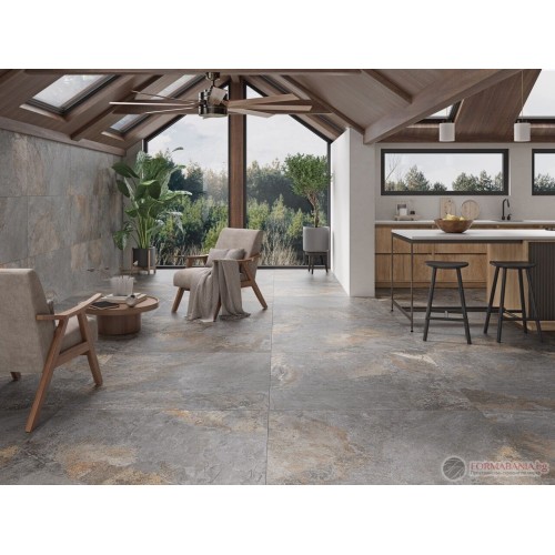 Fanal Nebula metal-effect porcelain tile collection