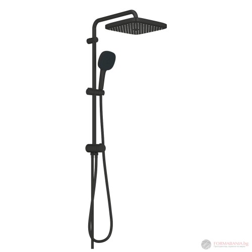 Душ колона Grohe Tempesta Cube, без смесител, 1/2", черен мат