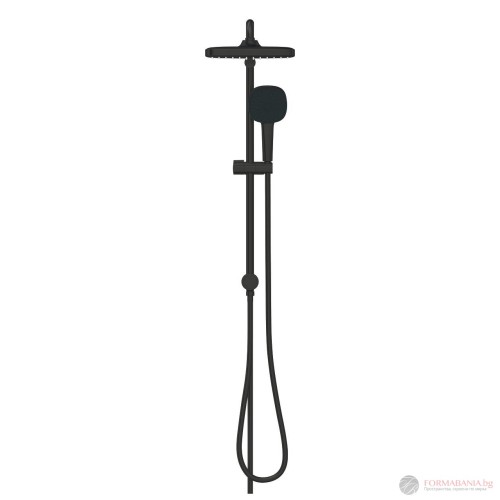 Душ колона Grohe Tempesta Cube, без смесител, 1/2", черен мат