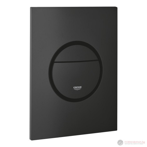 Бутон за вградено казанче Grohe Nova Cosmopolitan S, 13×17,2 см, черен мат