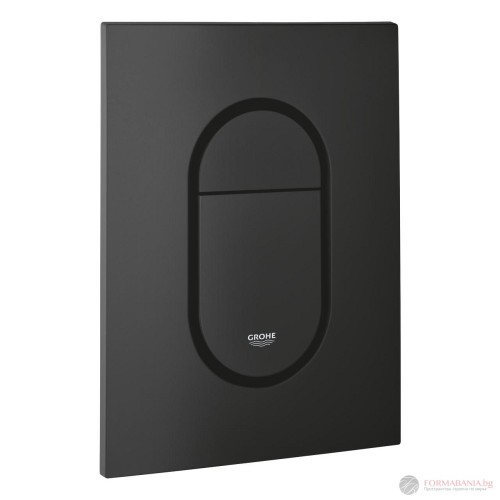 Бутон за вградено казанче Grohe Arena Cosmopolitan S, 13×17,2 см, черен мат