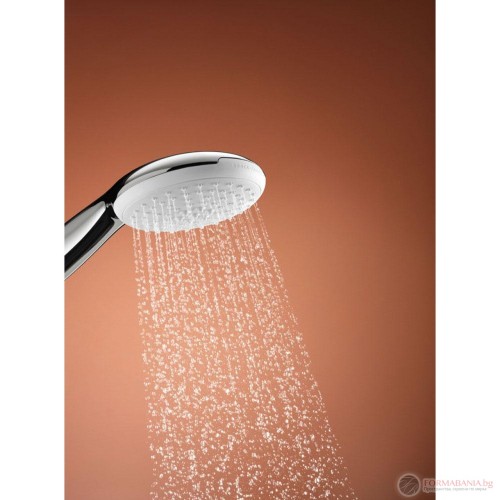 Тръбно окачване Grohe Tempesta, с държач, ръчен душ и шлаух 1750 мм, хром