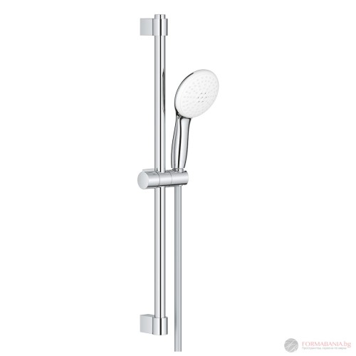 Тръбно окачване Grohe Tempesta, с държач, ръчен душ и шлаух 1750 мм, хром