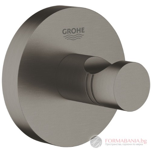 Закачалка за кърпи Grohe Essentials, графит мат