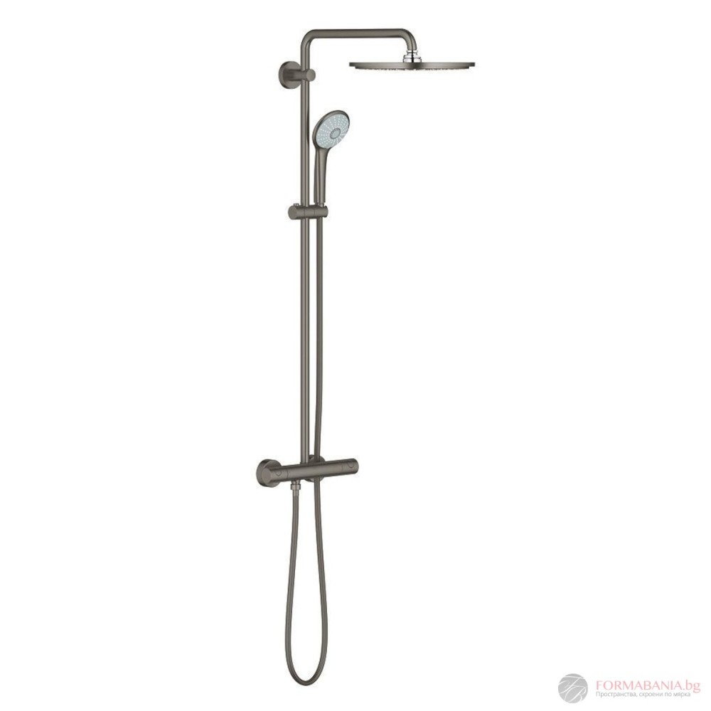 Душ система Grohe Euphoria 310, с термостат, графит мат