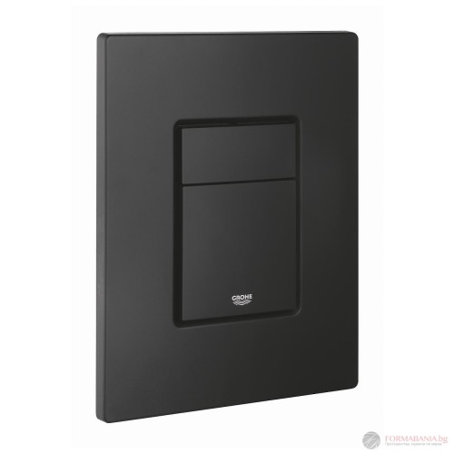 Бутон за вградено казанче, двоен Grohe Skate Cosmopolitan, 15,6×19,7 см, черен мат
