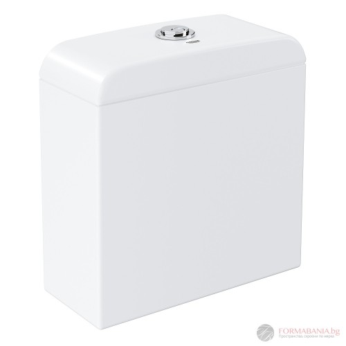 Казанче за моноблок Grohe Euro Ceramic, с долно водоподаване, двоен бутон, 38,5×17×37 см, бял гланц