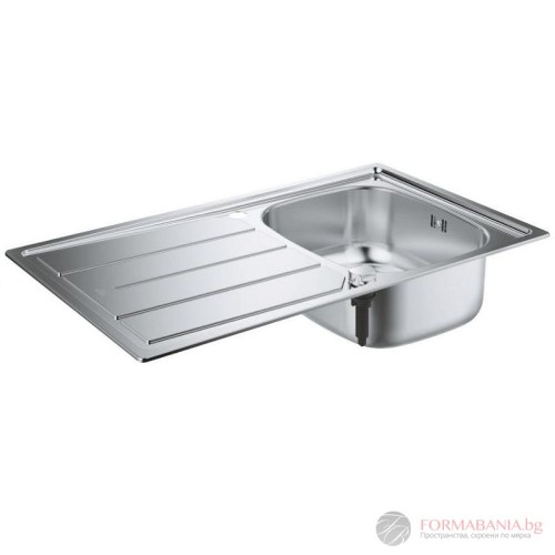Кухненска мивка Grohe K200, инокс, за монтаж върху плот