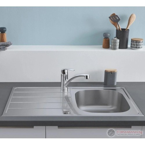 Комплект кухненска мивка и смесител Grohe Eurosmart