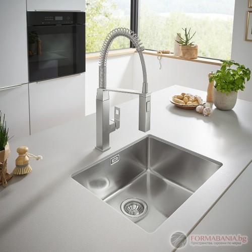 Кухненска мивка Grohe K700 за монтаж под плот, неръждаема стомана