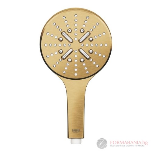 Ръчен душ Grohe Rainshower SmartActive, злато мат
