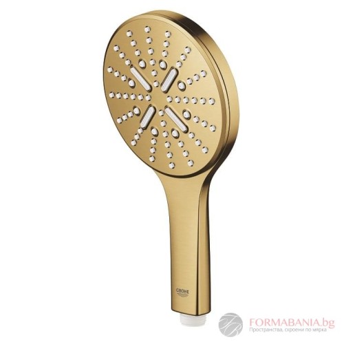 Ръчен душ Grohe Rainshower SmartActive, злато мат