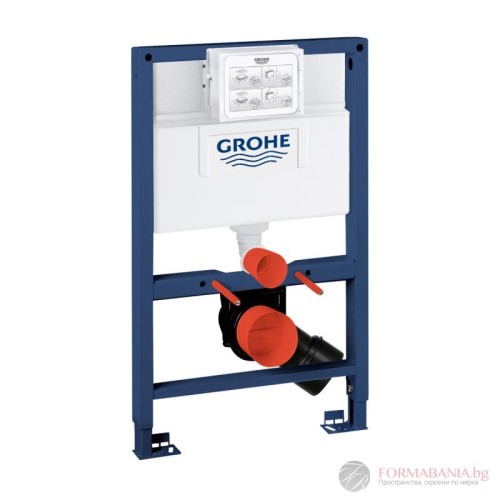Структура за вграждане Grohe Rapid SL, за окачена тоалетна, 82×50×16,5 см