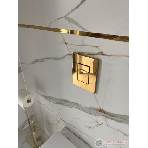 Бутон за вградено казанче Grohe Skate Cosmopolitan, 15,6×19,7 см, злато гланц