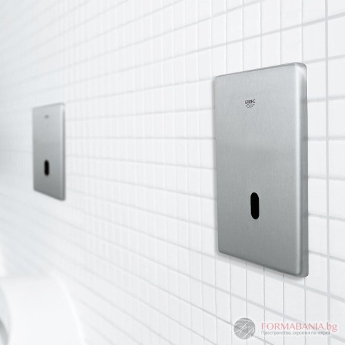 Инфрачервен активатор за тоалетна Grohe Tectron Skate, 15,6×19,7 см, инокс мат