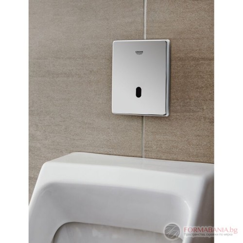 Инфрачервен активатор за писоар Grohe Tectron Skate, 11,6×14,4 см, инокс мат