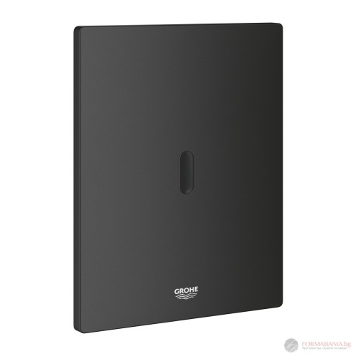 Инфрачервен активатор за вградено казанче Grohe Tectron Bau E, 15,6×19,7 см, мрежово захранване, черен мат