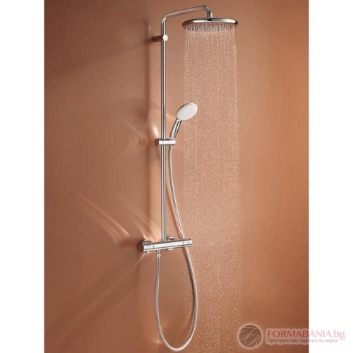Душ система Grohe Tempesta System, с термостатен смесител