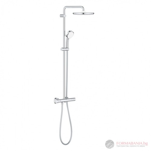 Душ система Grohe Tempesta System, с термостатен смесител