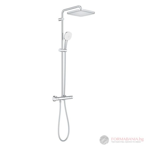 Душ система Grohe Tempesta Cube System, с термостатен смесител