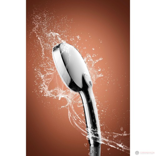 Тръбно окачване Grohe Tempesta Cube, с държач, ръчен душ и шлаух 1750 мм, хром