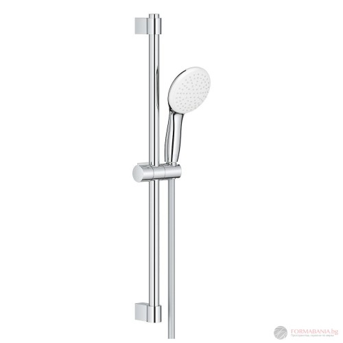 Тръбно окачване Grohe Tempesta, с държач, ръчен душ и шлаух 1750 мм, хром
