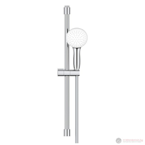 Тръбно окачване Grohe Tempesta, с държач, ръчен душ и шлаух 1750 мм, хром