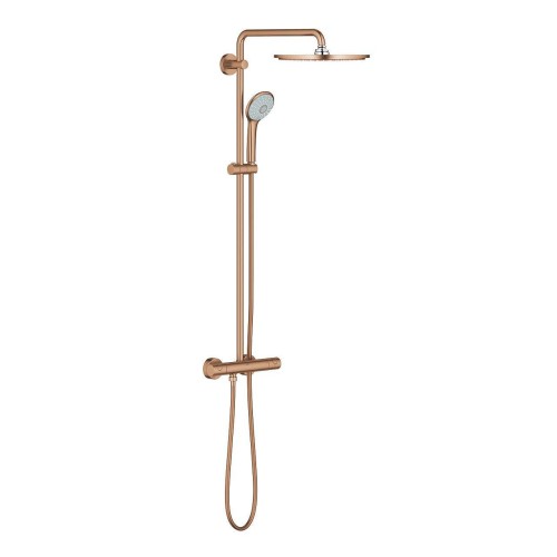Душ система Grohe Euphoria 310, с термостат, розово злато мат
