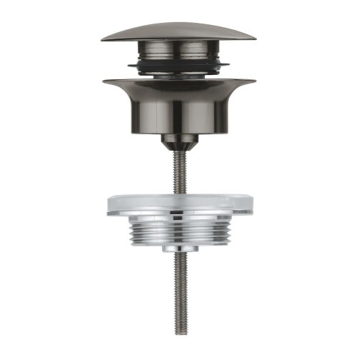 Click-Clack изпразнител за мивка Grohe, ф64 мм, 1¼", графит мат